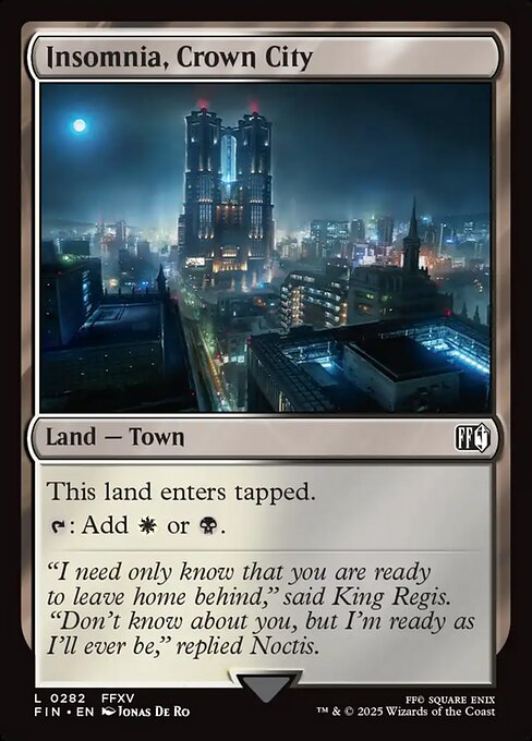 Insomnia, Crown City 282