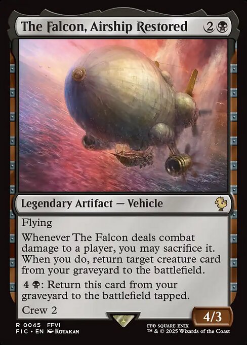 The Falcon, Airship Restored 45