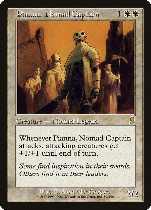 Pianna, Nomad Captain 39