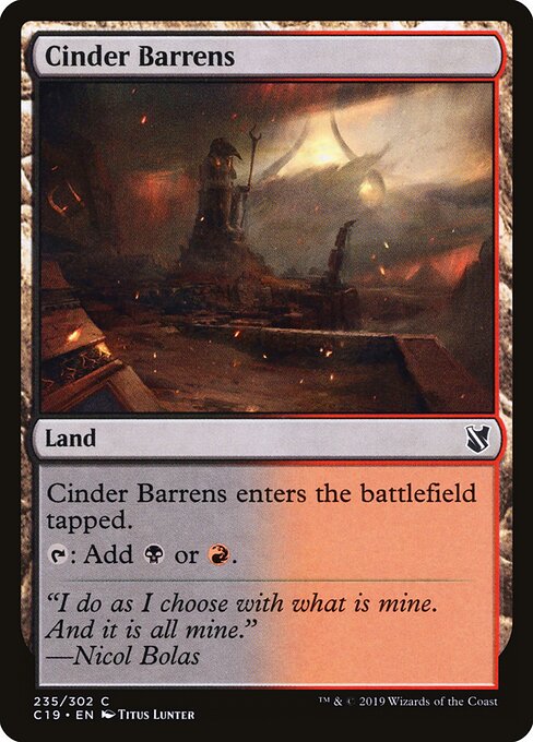 Cinder Barrens 235