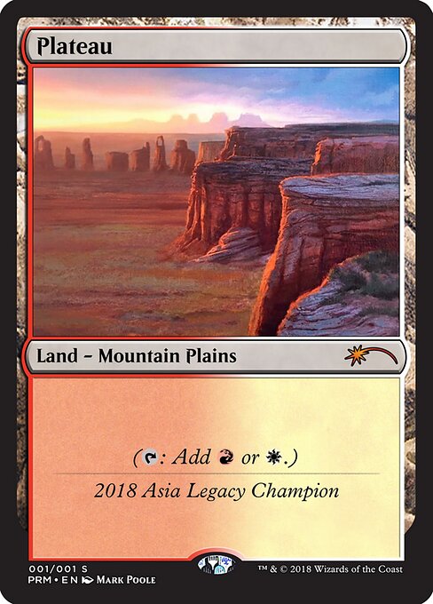 Plateau 2018A