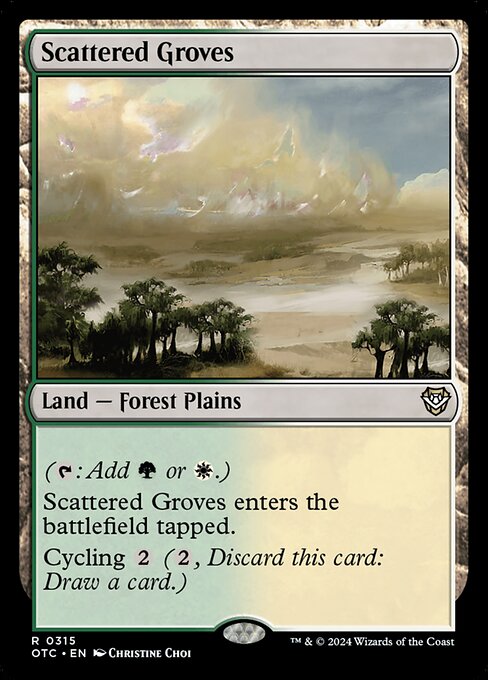 Scattered Groves 315
