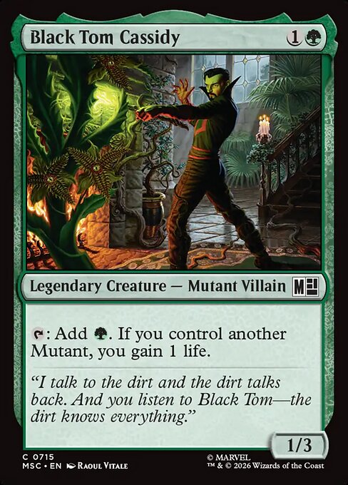Black Tom Cassidy 715