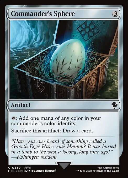 Commander's Sphere 339