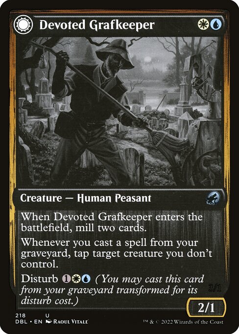 Devoted Grafkeeper // Departed Soulkeeper 218