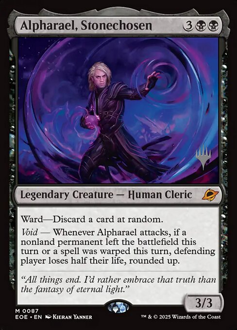 Alpharael, Stonechosen 87p