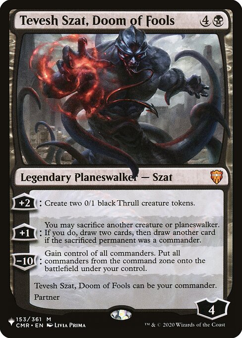 Tevesh Szat, Doom of Fools CMR-153