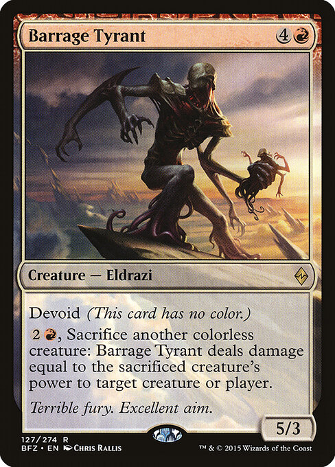 Barrage Tyrant 127