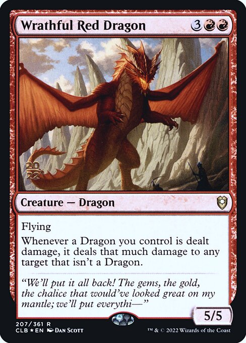 Wrathful Red Dragon 207s