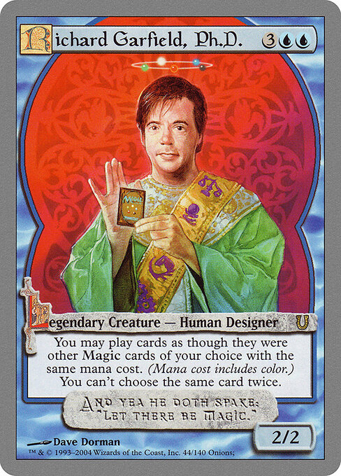 Richard Garfield, Ph.D. 44