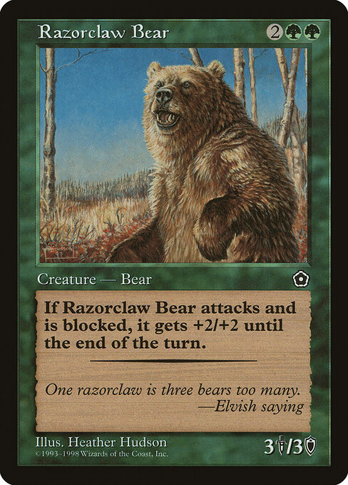 Razorclaw Bear 142