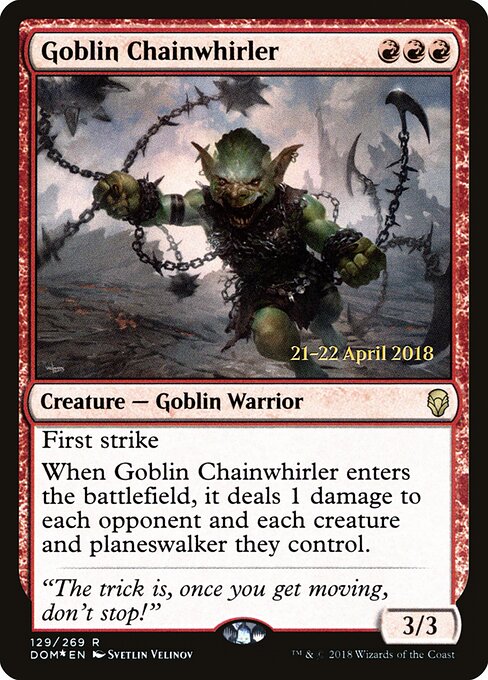 Goblin Chainwhirler 129s