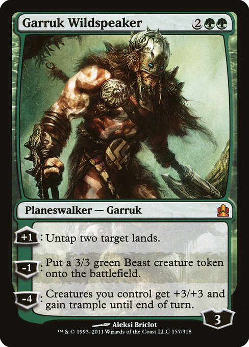 Garruk Wildspeaker 157