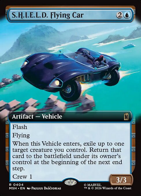 S.H.I.E.L.D. Flying Car 404