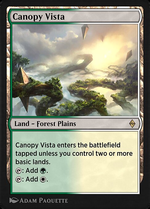 Canopy Vista 20