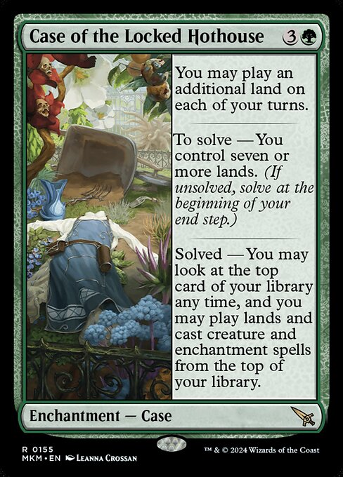 Case of the Locked Hothouse 155