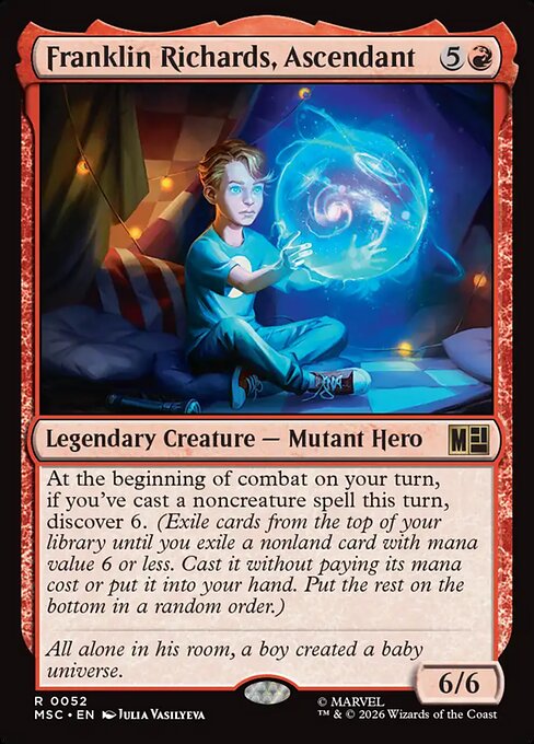 Franklin Richards, Ascendant 52