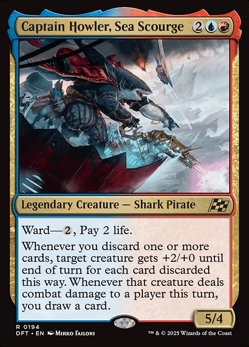 Captain Howler, Sea Scourge 194