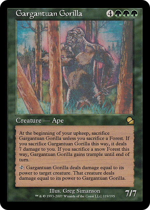 Gargantuan Gorilla 119