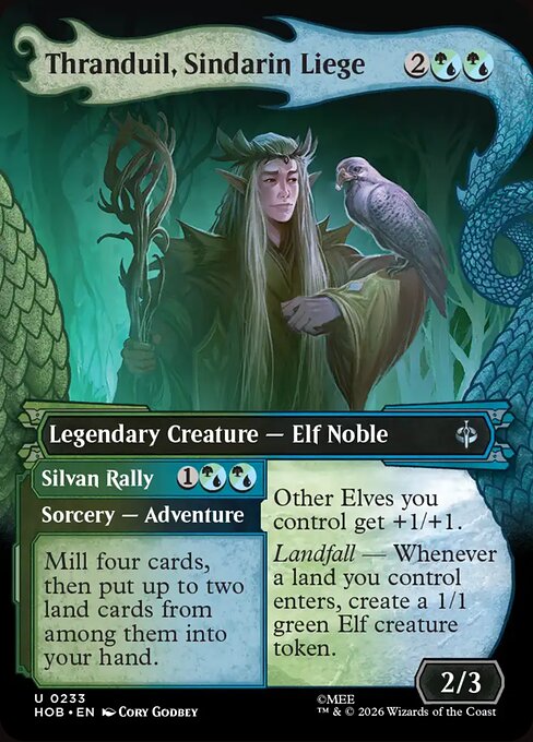 Thranduil, Sindarin Liege // Silvan Rally 233