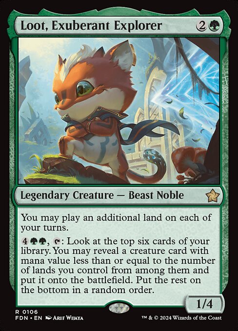 Loot, Exuberant Explorer 106