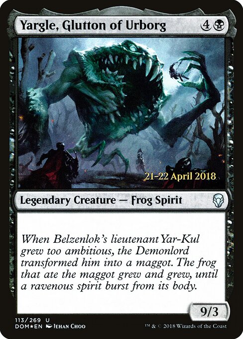 Yargle, Glutton of Urborg 113s