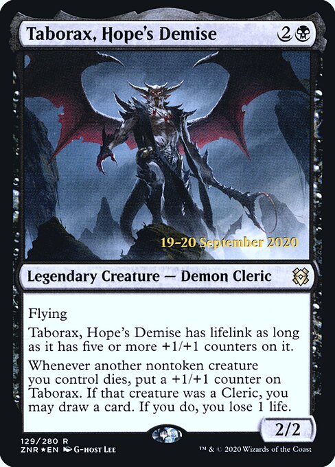 Taborax, Hope's Demise 129s