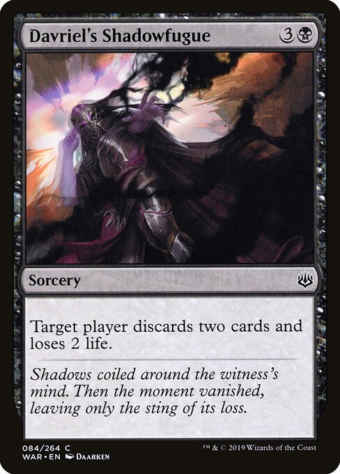 Davriel's Shadowfugue 84