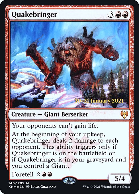 Quakebringer 145s
