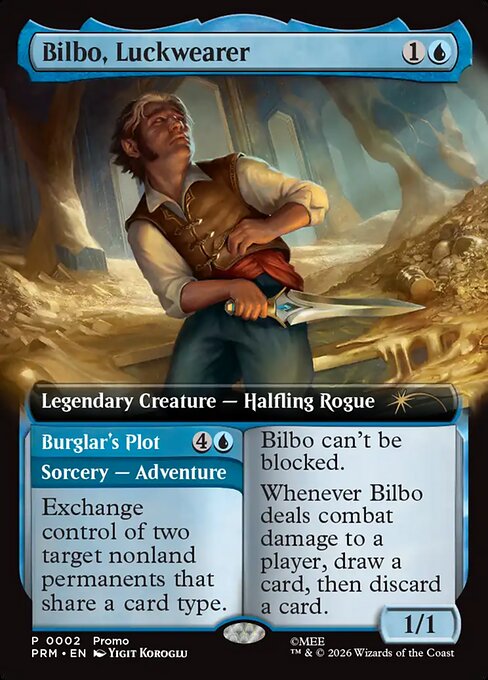Bilbo, Luckwearer // Burglar's Plot 15