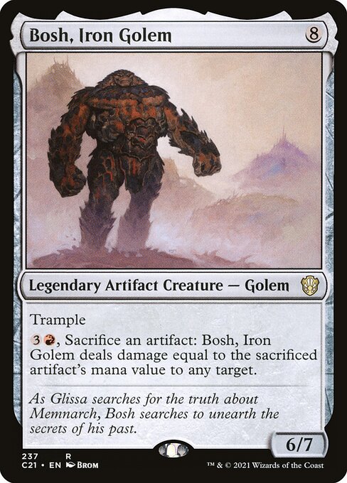 Bosh, Iron Golem 237