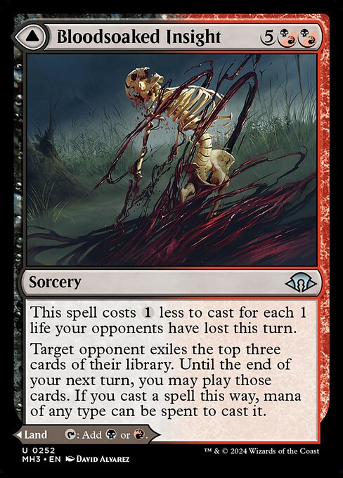 Bloodsoaked Insight // Sanguine Morass 252