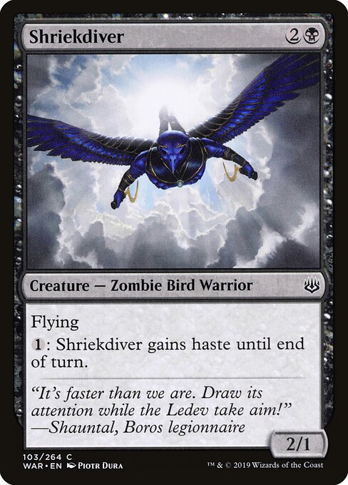 Shriekdiver 103