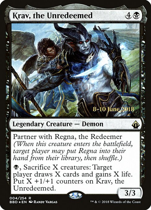 Krav, the Unredeemed 4s