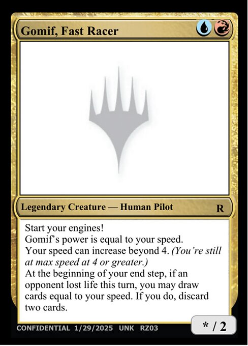 Gomif, Fast Racer RZ03i