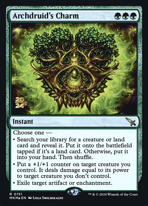 Archdruid's Charm 151s