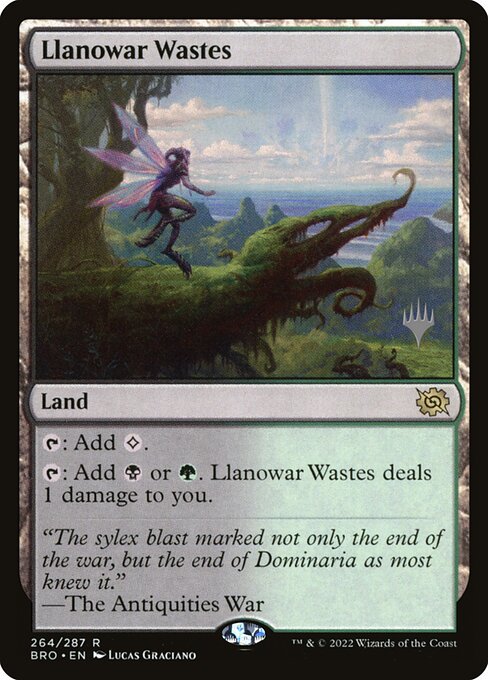 Llanowar Wastes 264p