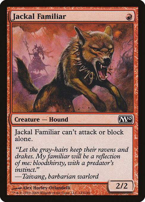 Jackal Familiar 143