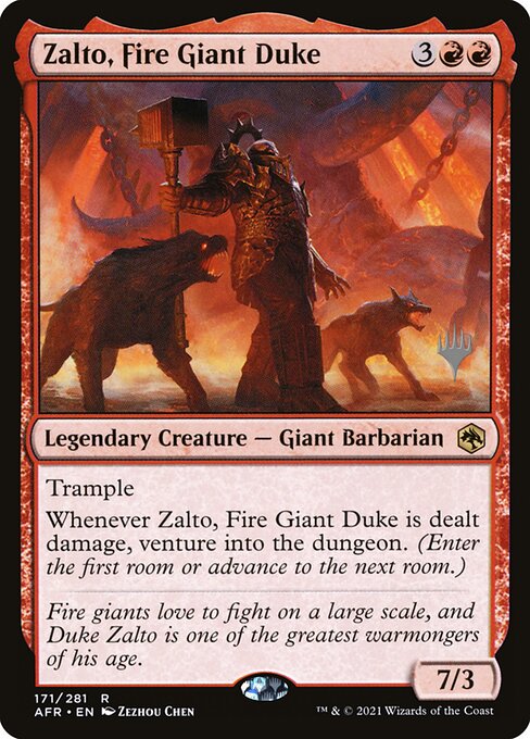 Zalto, Fire Giant Duke 171p