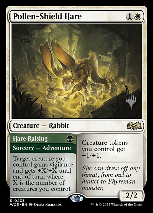 Pollen-Shield Hare // Hare Raising 233p