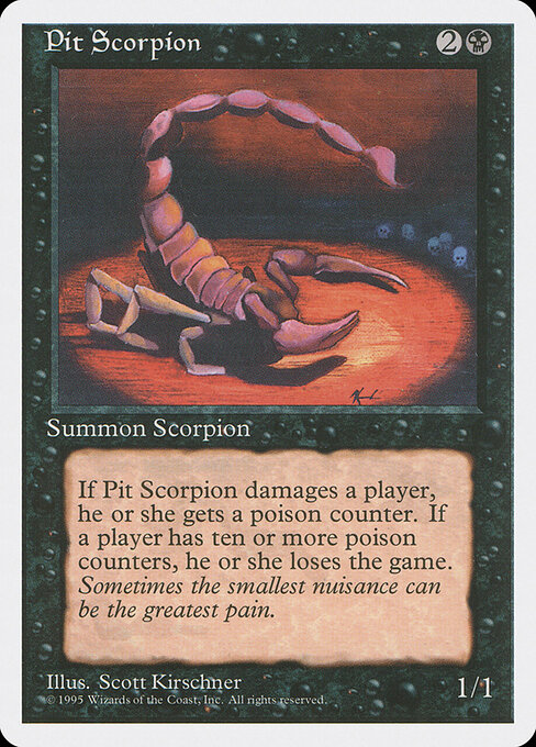 Pit Scorpion 153
