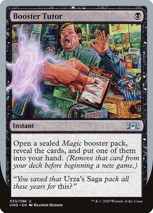 Booster Tutor 33