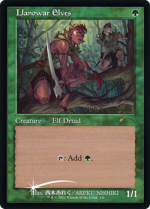 Llanowar Elves 5★
