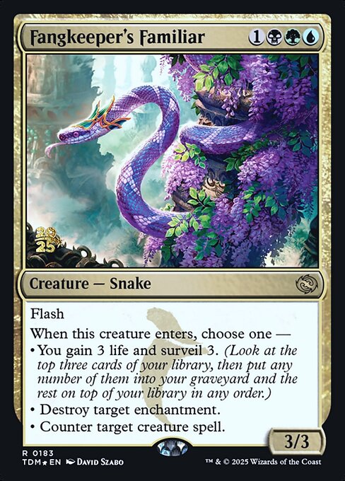 Fangkeeper's Familiar 183s