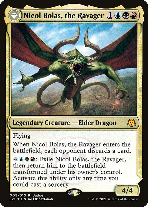 Nicol Bolas, the Ravager // Nicol Bolas, the Arisen 9