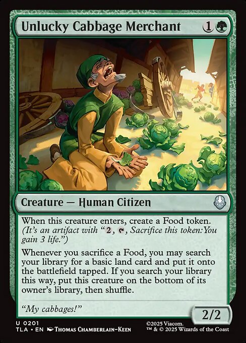 Unlucky Cabbage Merchant 201