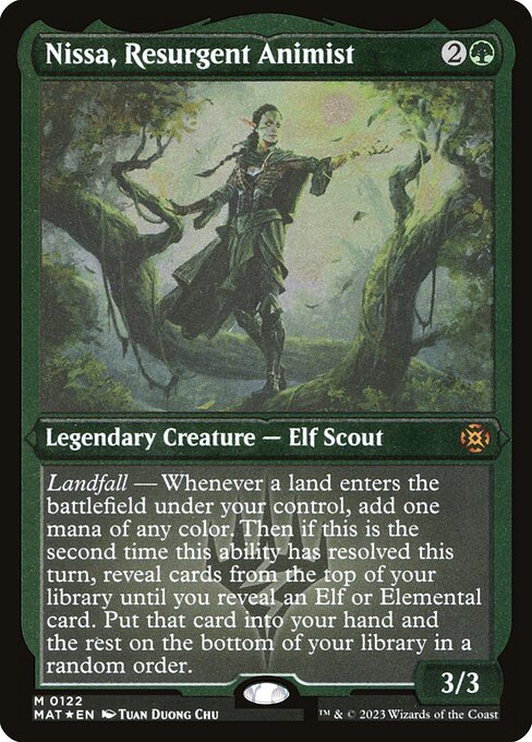Nissa, Resurgent Animist 122