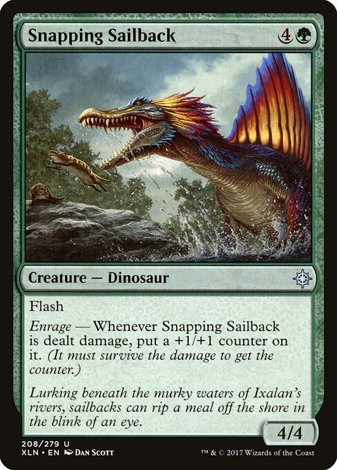 Snapping Sailback 208