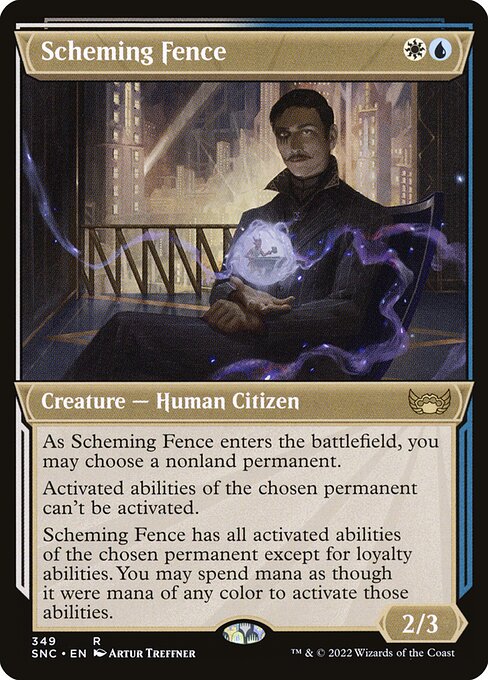Scheming Fence 349