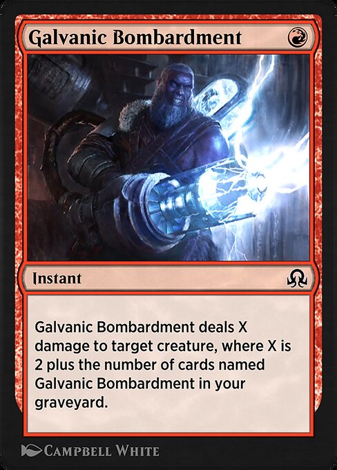 Galvanic Bombardment 157